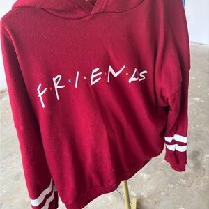 Red Friends Hoodie